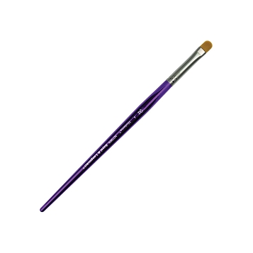 M77HM-6 Royal Moderna Taklon Half Moon Brush Size 6
